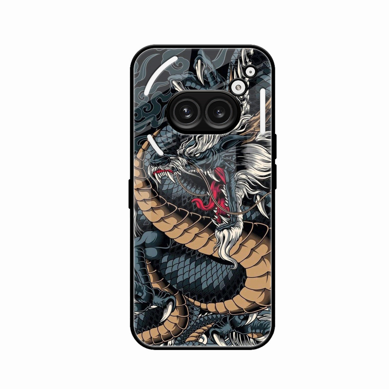 Midnight Dragon Glass Phone Case for Nothing Phone 2a Plus
