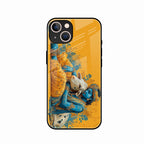 Divine Krishna Gopal Premium Glass Phone Case for iPhone 13 mini - ShopOnCliQ