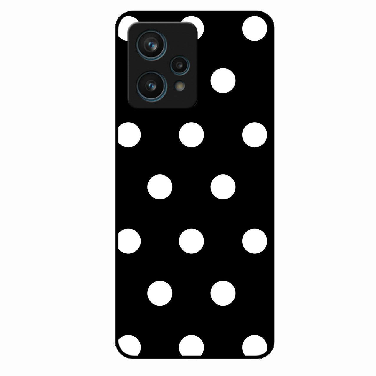 Classic Polka Dot Glass Phone Case for Realme 9 Pro Plus 5G