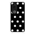 Classic Polka Dot Glass Phone Case for Vivo V50E 5G