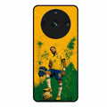 Golden Striker Glass Phone Case for Realme 11 Pro Plus 5G