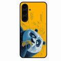 Cute Panda Sketch Premium Glass Phone Case for Samsung Galaxy S24 5G