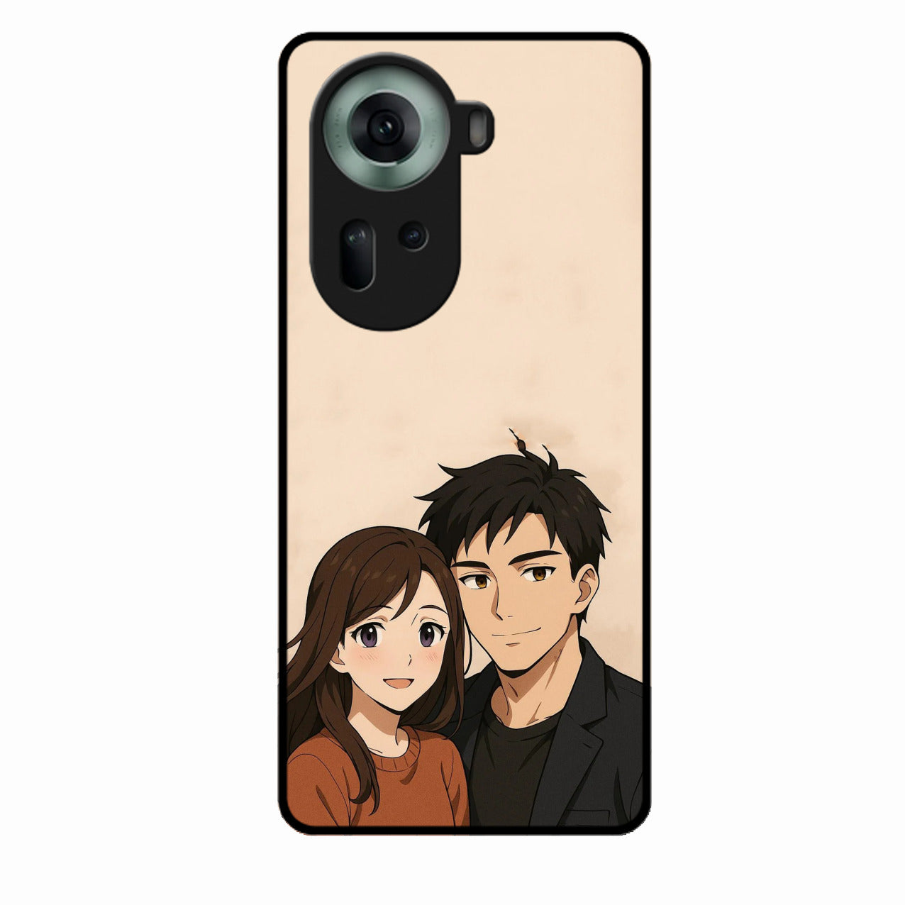Custom Personalised Art Photo Glass Case for Oppo Reno 11 5G