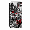 Japanese Wave Drift Racing Premium Glass Phone Case for Samsung Galaxy M35 5G - ShopOnCliQ