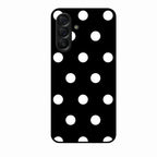 Classic Polka Dot Glass Phone Case for Samsung Galaxy A56 5G