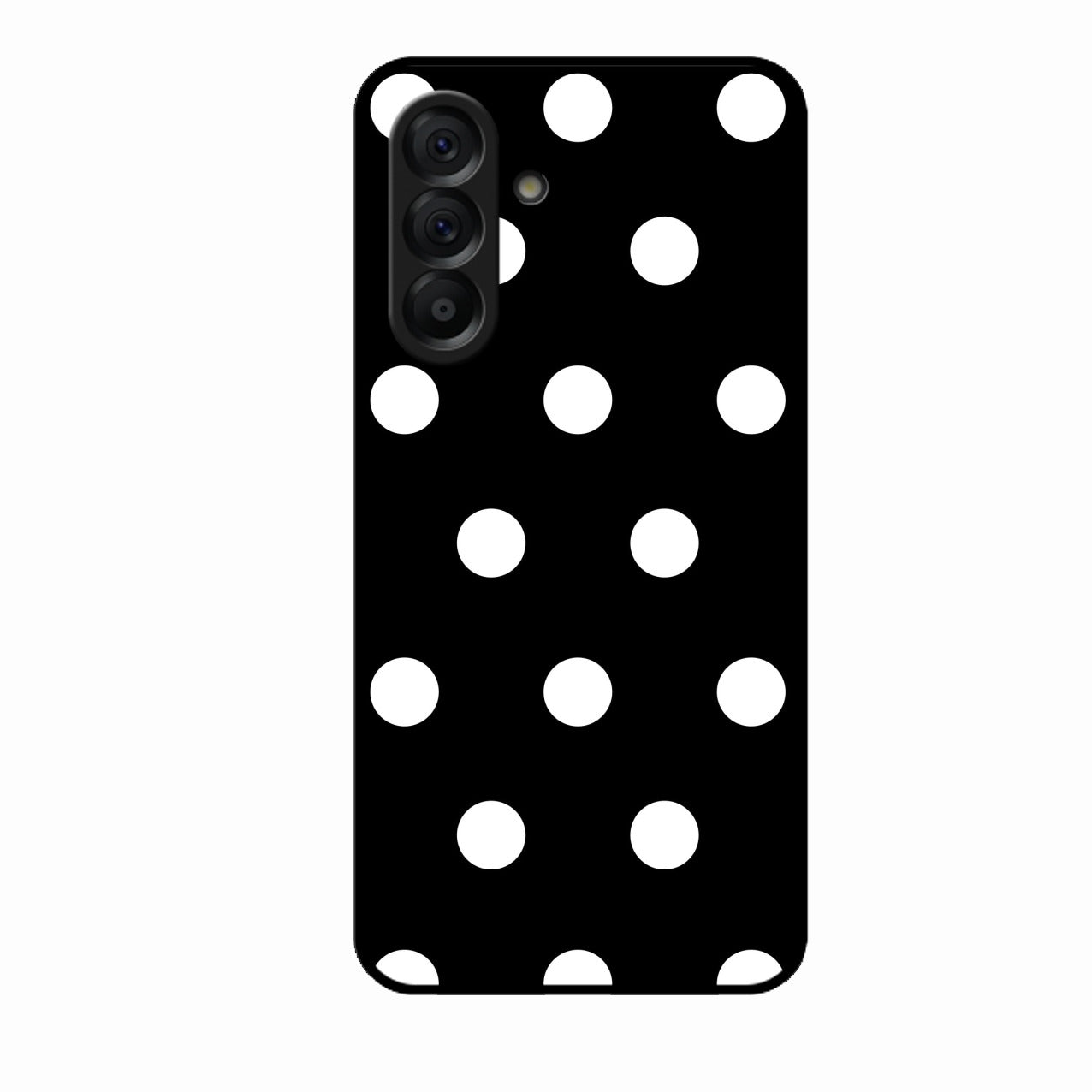 Classic Polka Dot Glass Phone Case for Samsung Galaxy A56 5G