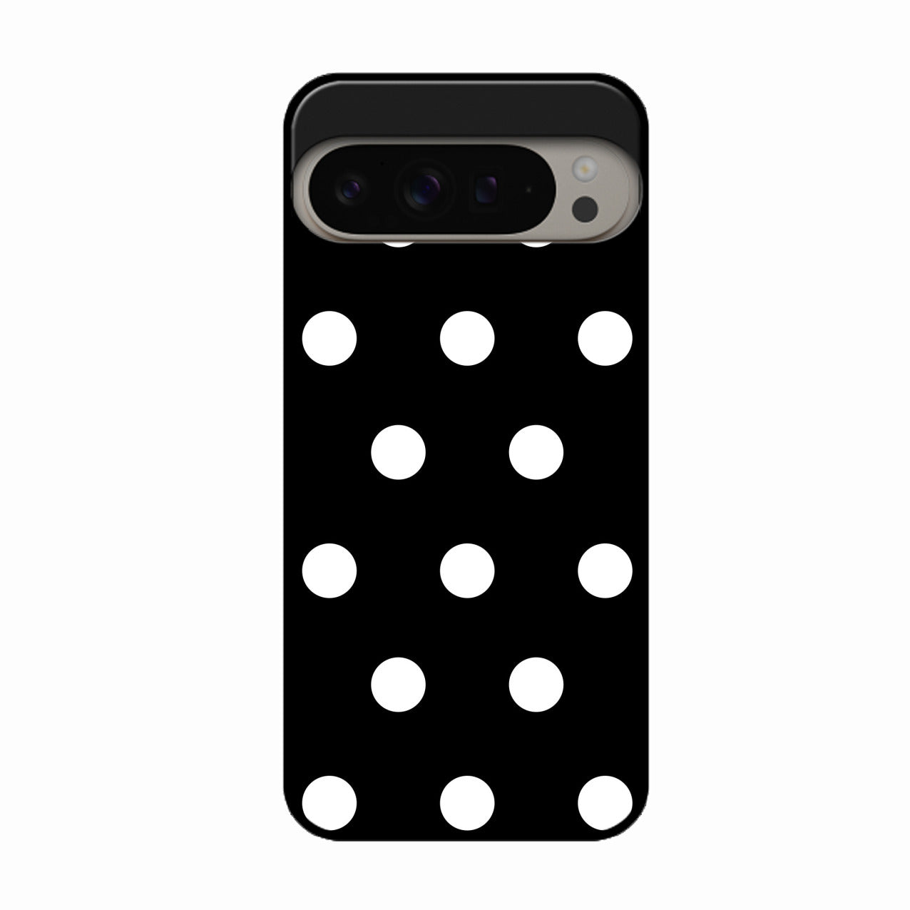 Classic Polka Dot Glass Phone Case for Google Pixel 9 Pro Xl