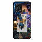 Eternal Radha Krishna Love Glass Phone Case for Motorola Edge 50
