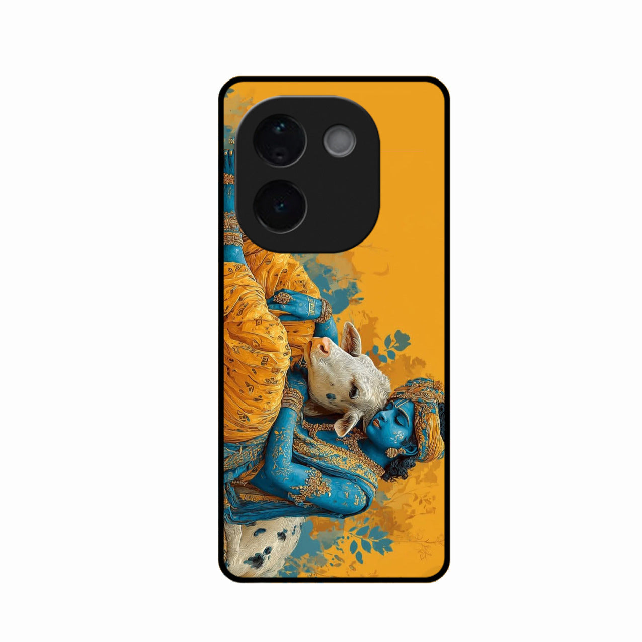 Divine Krishna Gopal Premium Glass Phone Case for iQOO Z9S Pro 5G