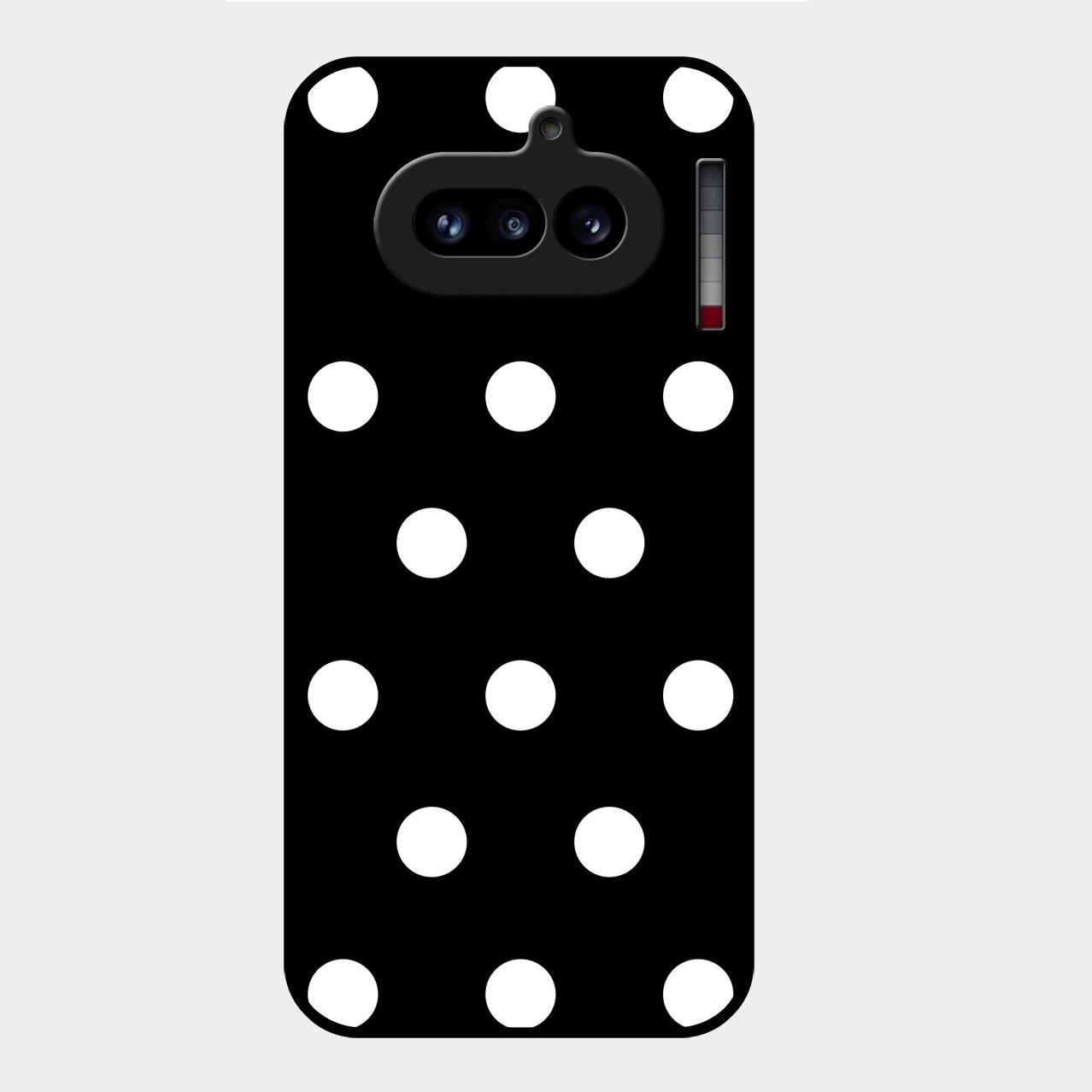 Classic Polka Dot Glass Phone Case for Nothing Phone 4A 5G