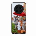 Rainy Day Cartoon Glass Phone Case for Realme Narzo 70 Pro 5G