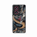 Midnight Dragon Glass Phone Case for Motorola Edge 50 Fusion 5G