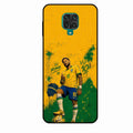 Golden Striker Glass Phone Case for Redmi Note 9 Pro Max