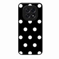 Classic Polka Dot Glass Phone Case for Oppo F29 5G