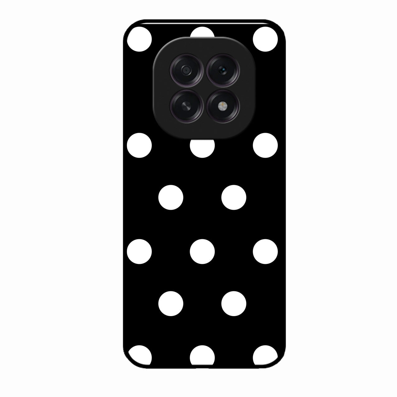 Classic Polka Dot Glass Phone Case for Oppo F29 5G