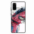 Red Blue Web Hero Glass Phone Cover for Samsung Galaxy S20 Fe 5G