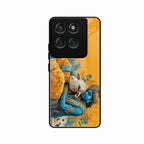 Divine Krishna Gopal Premium Glass Phone Case for Motorola Edge 60 Stylus 5G