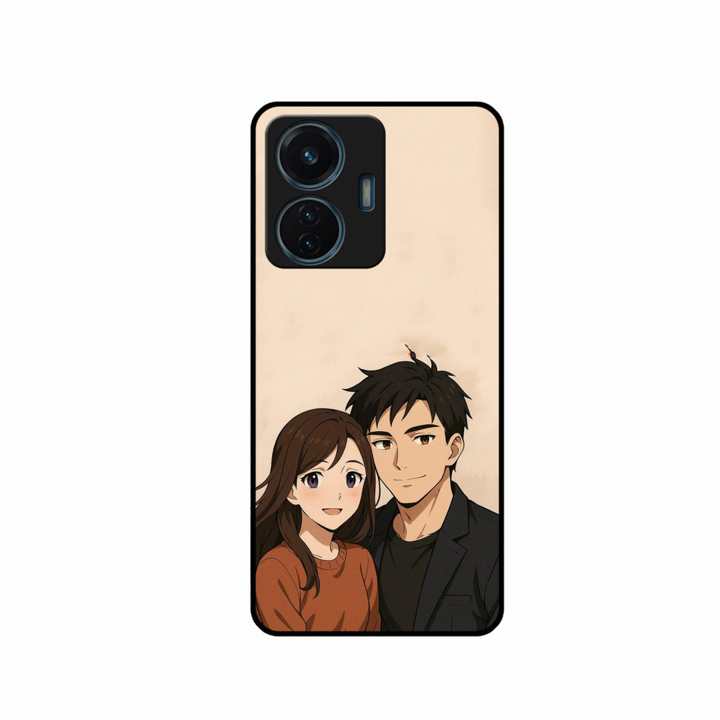 Custom Personalised Art Photo Glass Case for iQOO Z6 Lite 5G