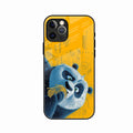 Cute Panda Sketch Premium Glass Phone Case for iPhone 12 Pro