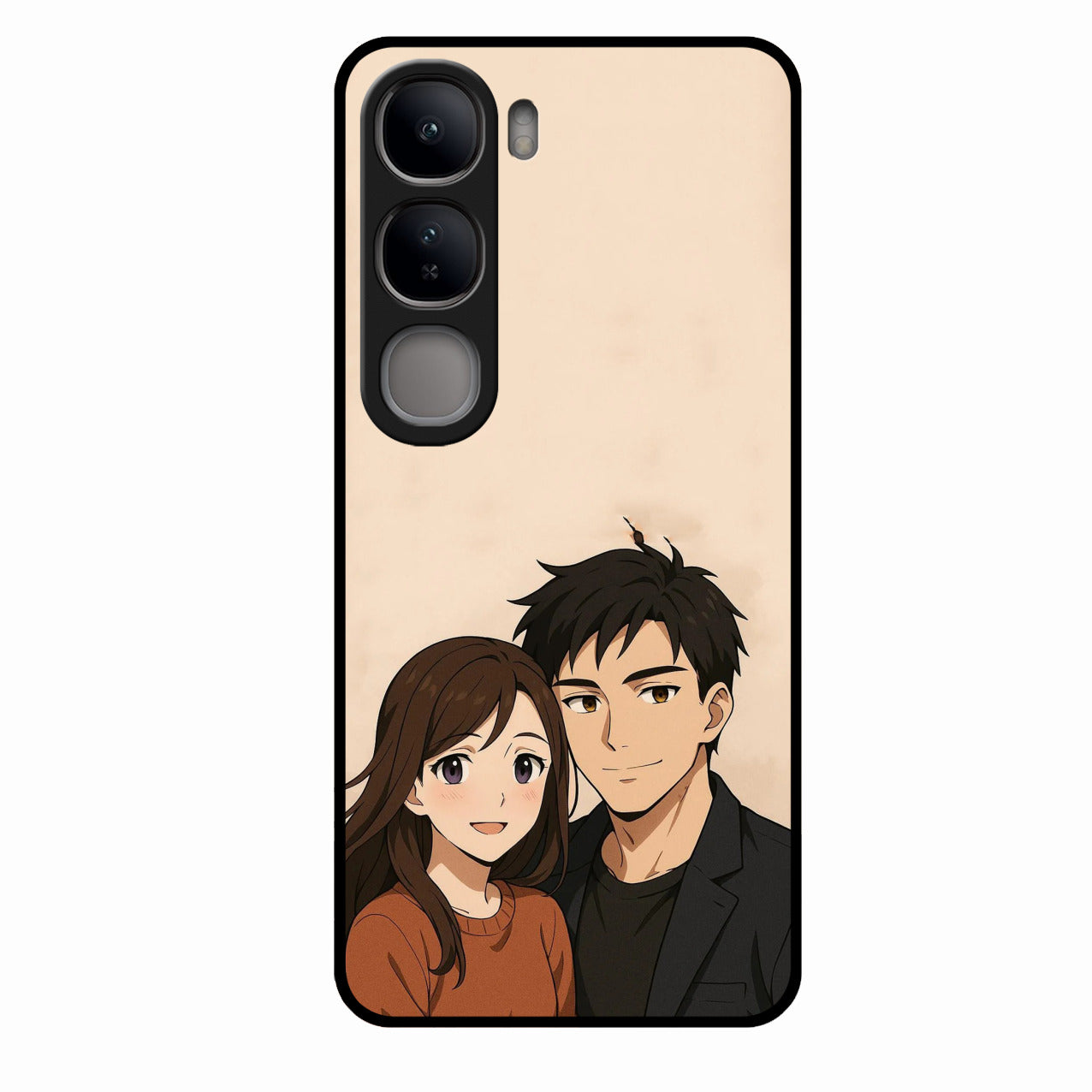 Custom Personalised Art Photo Glass Case for Vivo Y300 5G