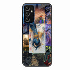 Eternal Radha Krishna Love Glass Phone Case for Oneplus 9Rt 5G