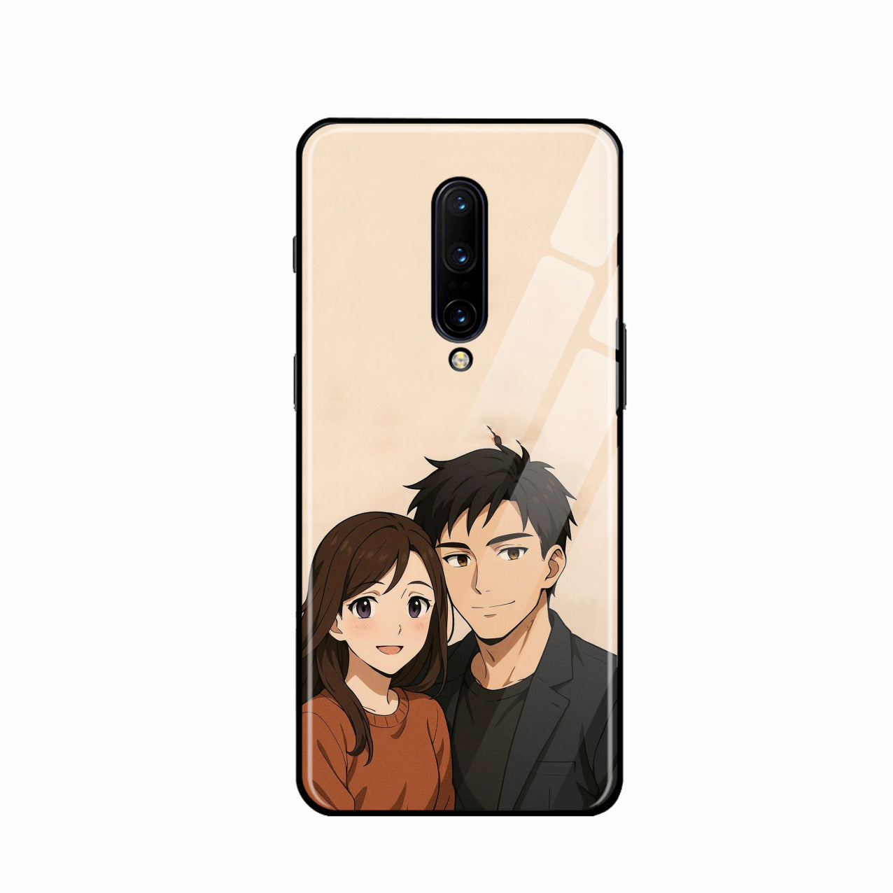 Custom Personalised Art Photo Glass Case for Oneplus 8