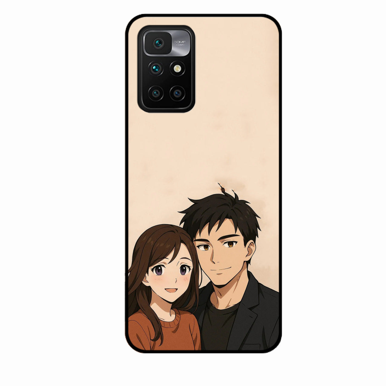 Custom Personalised Art Photo Glass Case for Xiaomi Redmi 10 Prime
