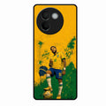 Golden Striker Glass Phone Case for Vivo V30E 5G