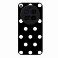 Classic Polka Dot Glass Phone Case for Vivo X300 Pro 5G