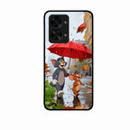 Rainy Day Cartoon Glass Phone Case for Oneplus Nord 2T 5G