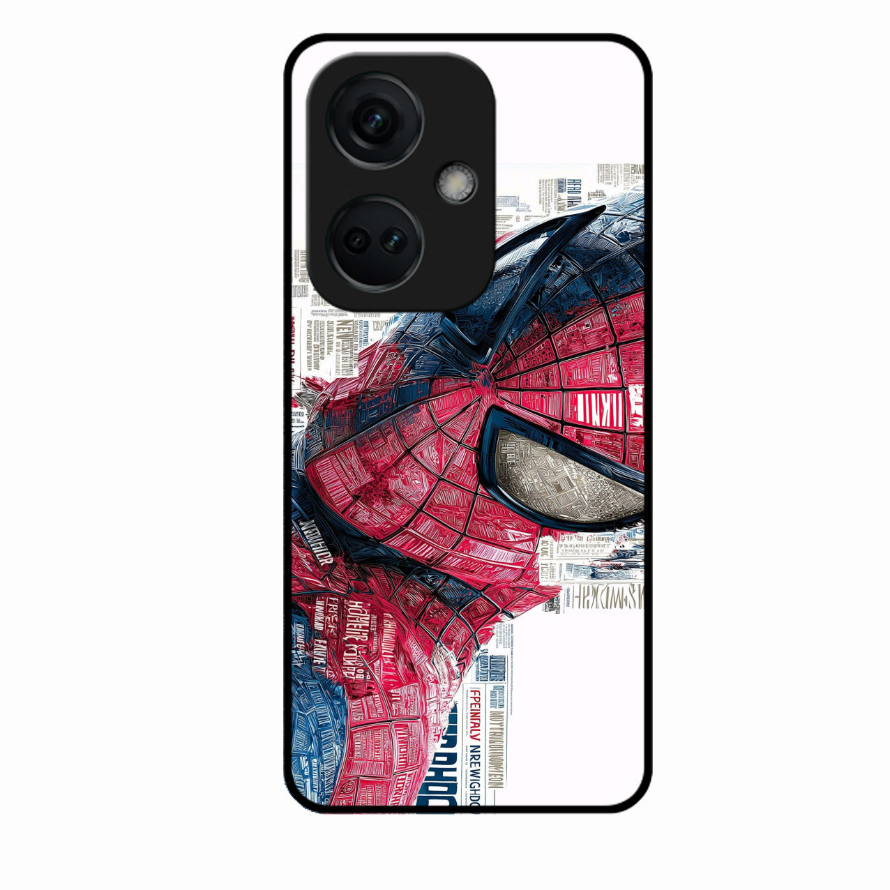 Red Blue Web Hero Glass Phone Cover for Oneplus Nord Ce 3 5G