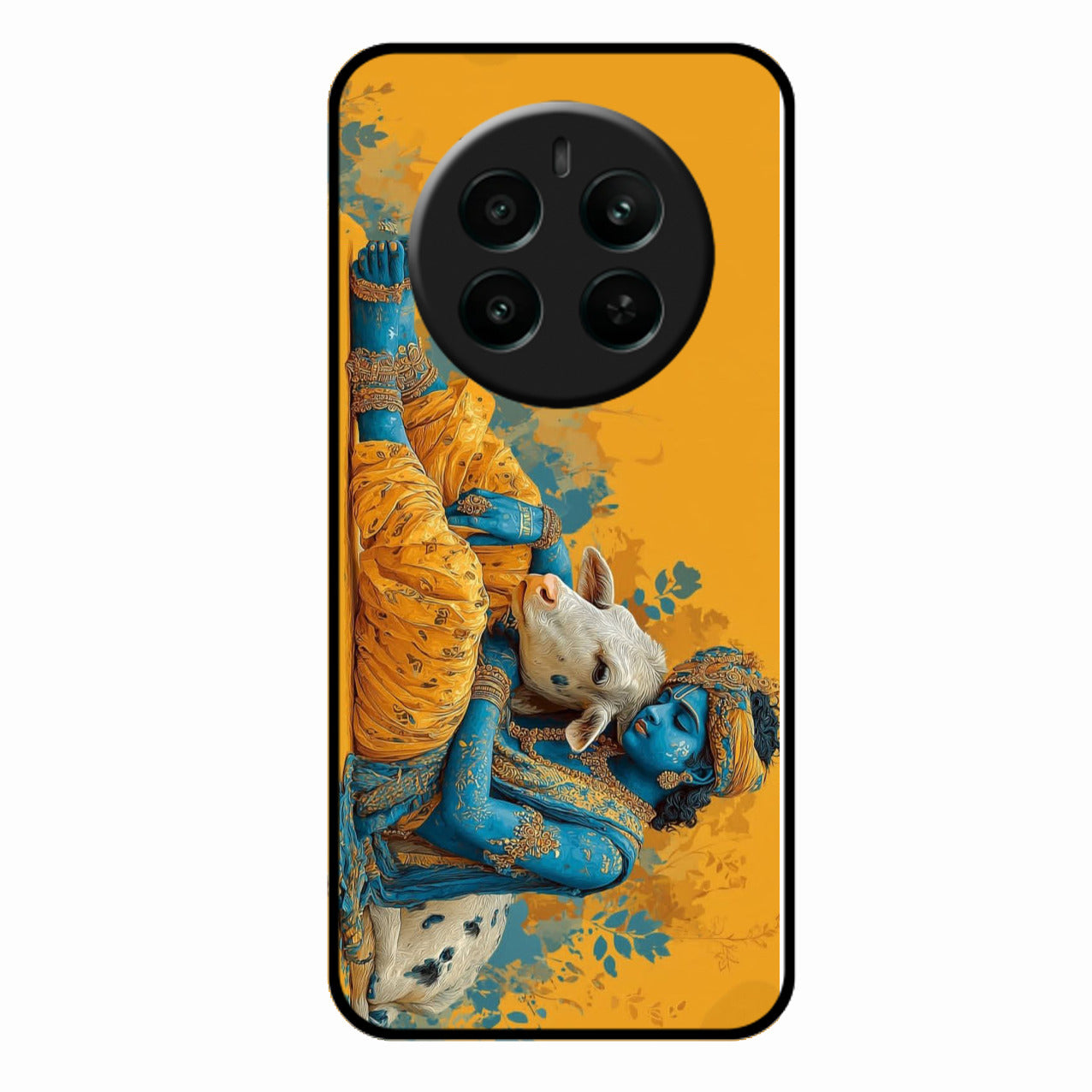 Divine Krishna Gopal Premium Glass Phone Case for Realme 12 Plus 5G