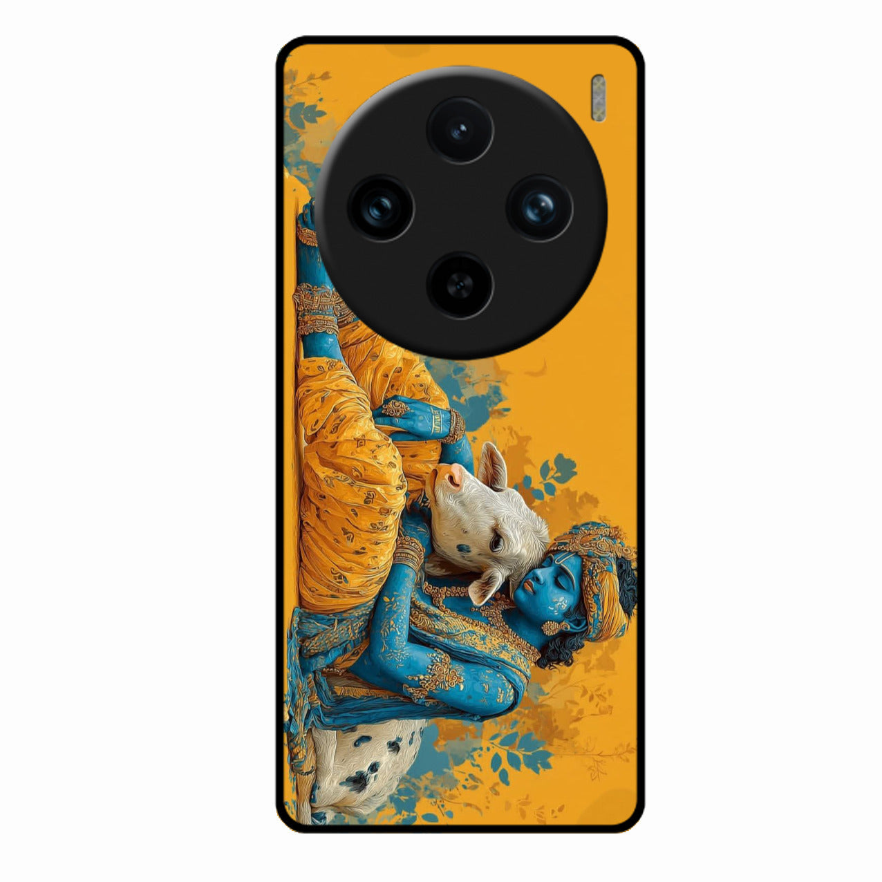 Divine Krishna Gopal Premium Glass Phone Case for Vivo X100 5G