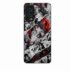 Itachi Uchiha Manga Collage Glass Phone Case for Oneplus Nord 2 5G