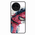 Red Blue Web Hero Glass Phone Cover for Realme 11X 5G - ShopOnCliQ