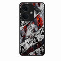Itachi Uchiha Manga Collage Glass Phone Case for Oneplus Nord Ce 3 5G