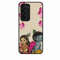 Krishna Eternal Lotus Glass Case for Oppo Reno 12 Pro 5G