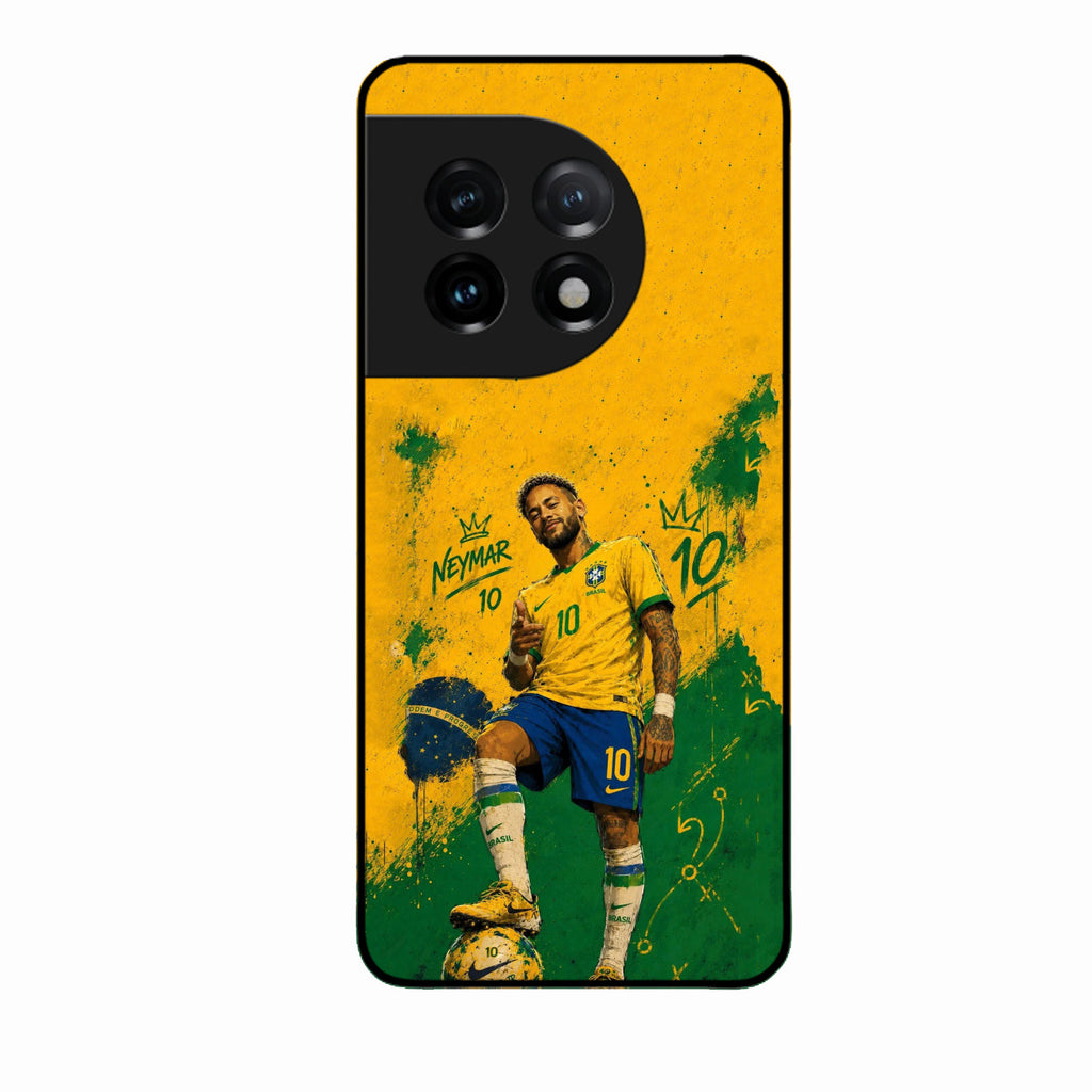 Golden Striker Glass Phone Case for Oneplus 11 5G