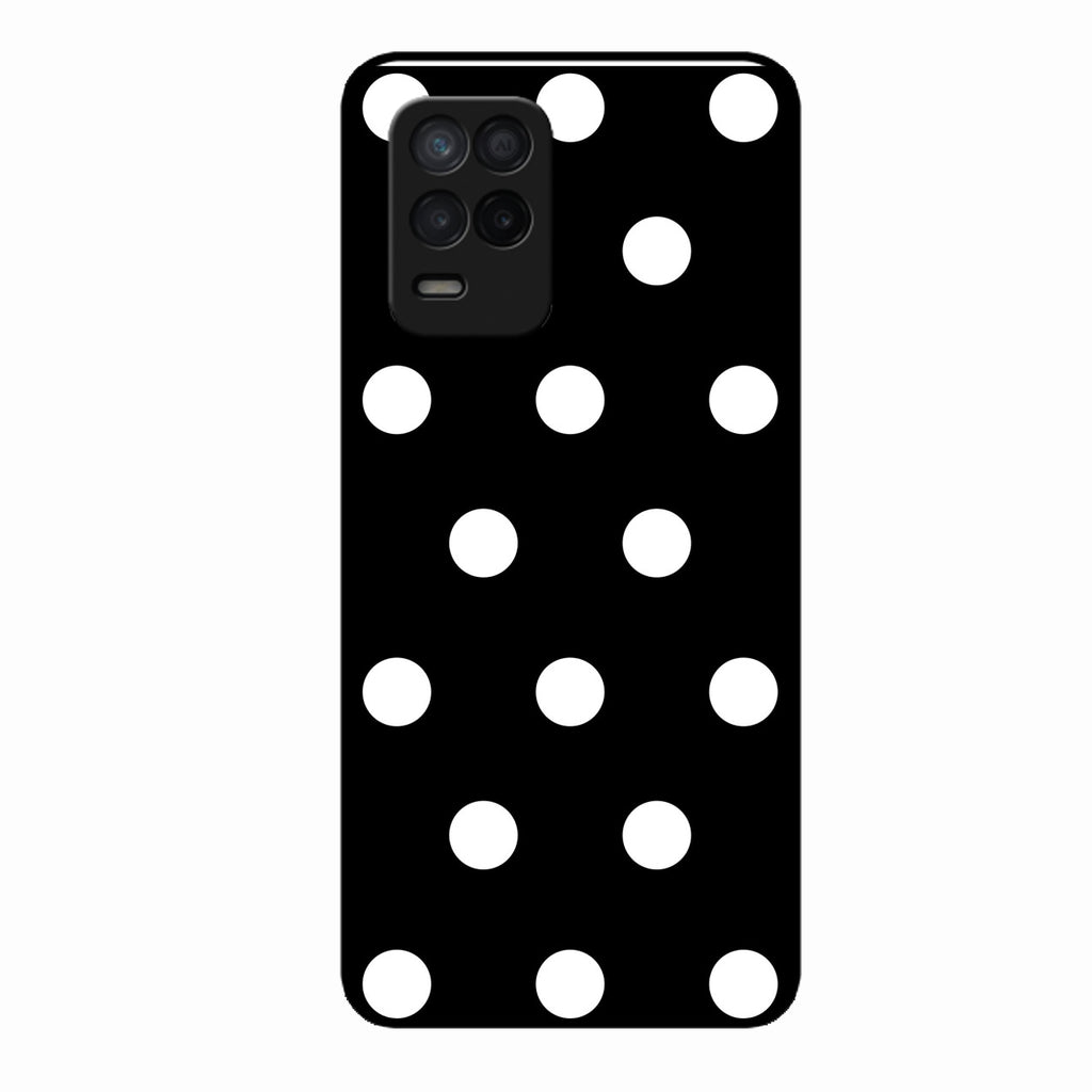 Classic Polka Dot Glass Phone Case for Realme 9 5G