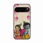 Krishna Eternal Lotus Glass Case for Google Pixel 10 Pro XL