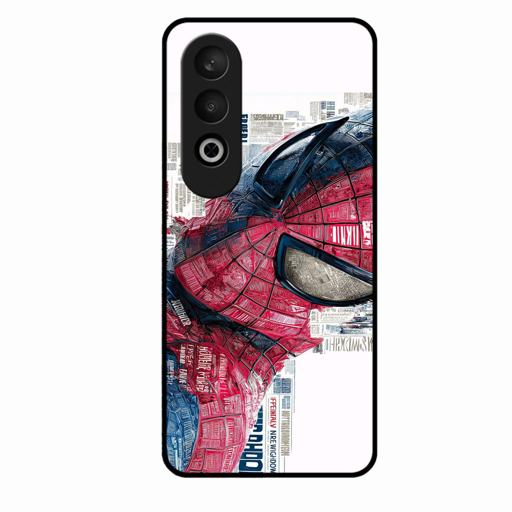 Red Blue Web Hero Glass Phone Cover for Oneplus Nord Ce 4 5G