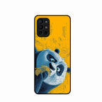 Cute Panda Sketch Premium Glass Phone Case for Oneplus 9R 5G