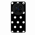 Classic Polka Dot Glass Phone Case for Vivo X200 Pro 5G