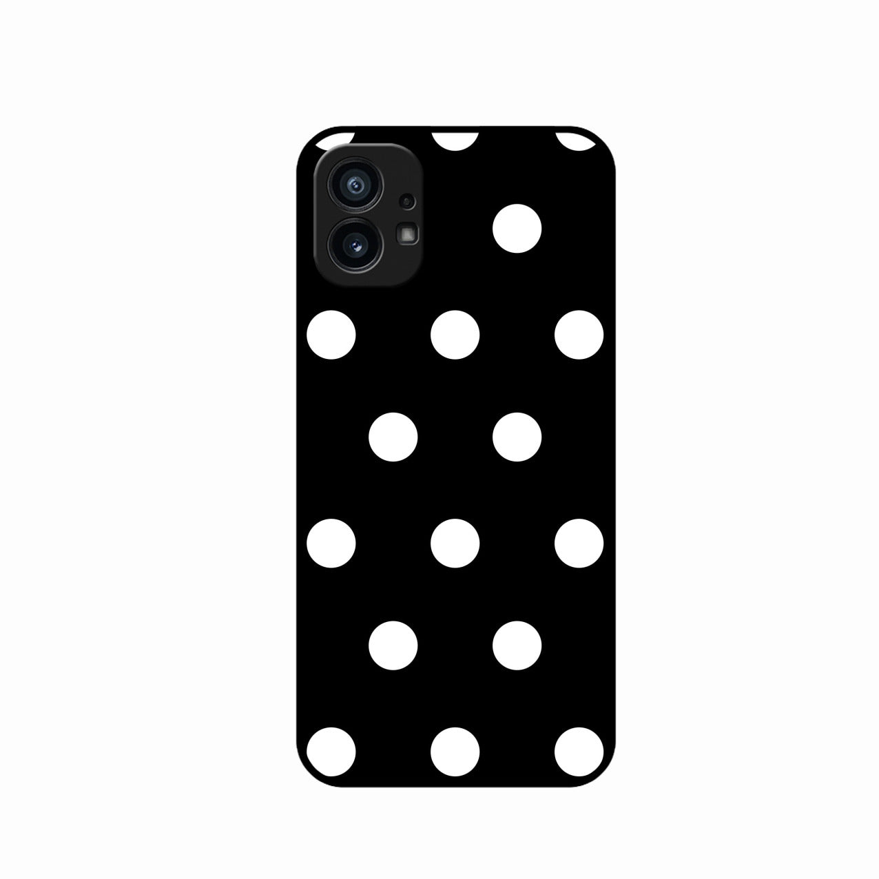 Classic Polka Dot Glass Phone Case for Nothing Phone 1