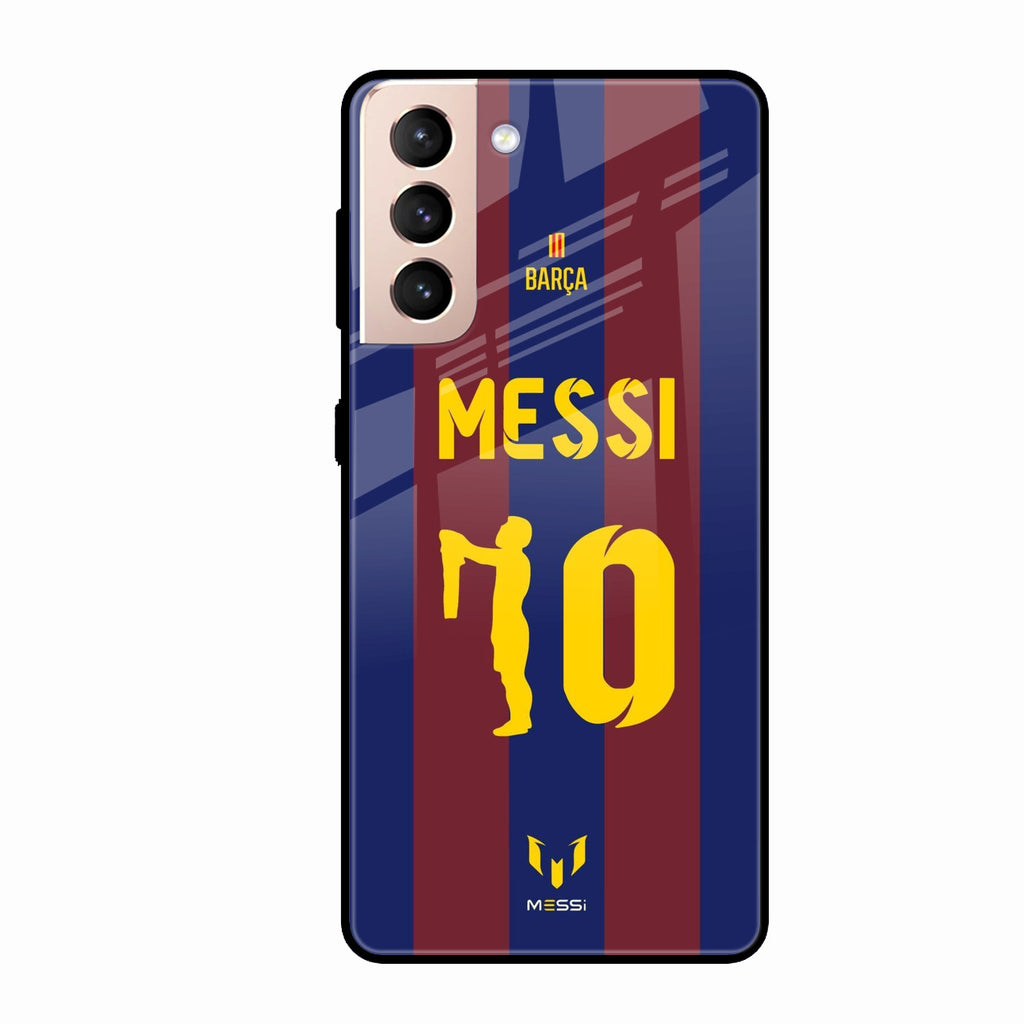 No. 10 Legacy Glass Phone Case for Samsung Galaxy S21 Fe 5G