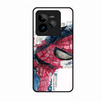 Red Blue Web Hero Glass Phone Cover for Realme Gt 7 Pro - ShopOnCliQ