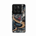 Midnight Dragon Glass Phone Case for Motorola G57 Power 5G