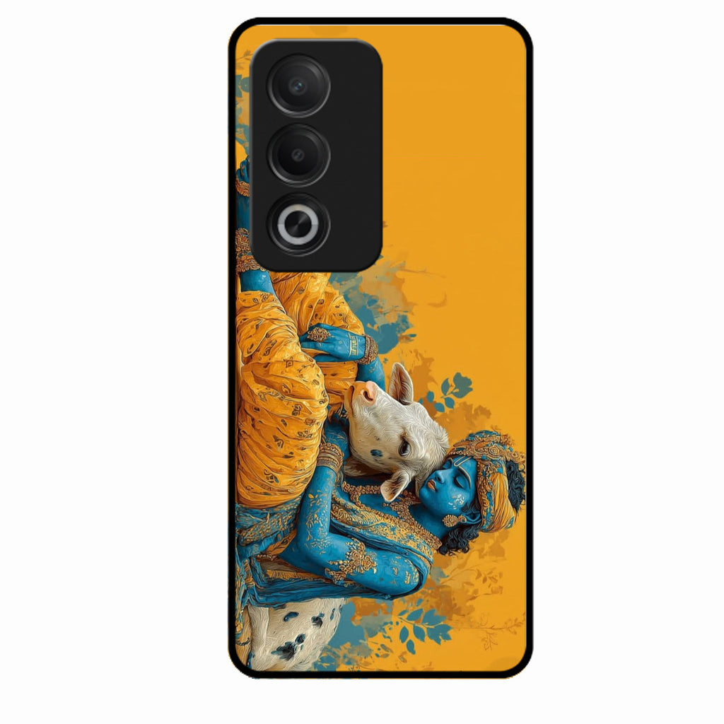 Divine Krishna Gopal Premium Glass Phone Case for Oppo A3 Pro 5G