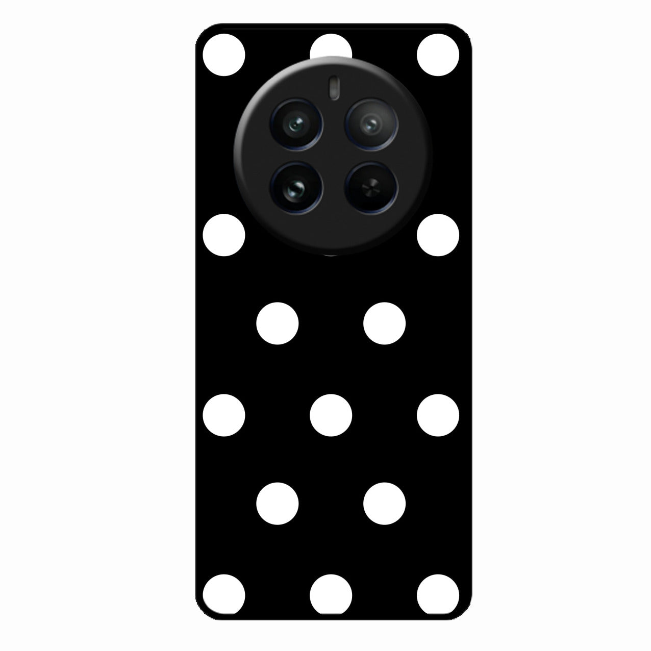 Classic Polka Dot Glass Phone Case for Realme 12 Pro 5G