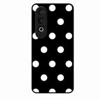 Classic Polka Dot Glass Phone Case for Oneplus Nord Ce 4 5G